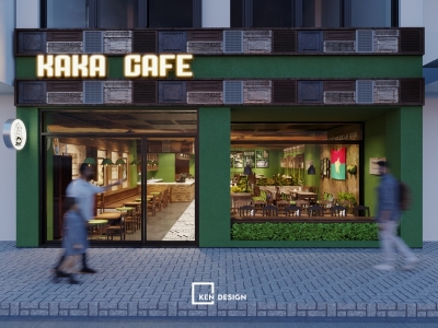 Thiết kế KAKA Cafe tại Hàn Quốc